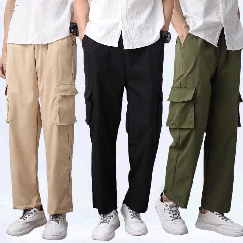 Cargo Pants Celana Panjang Lelaki Kargo 工装裤