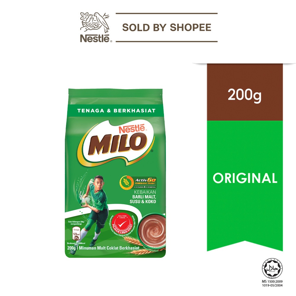 NESTLE Milo Activ-Go 200g (Halal)