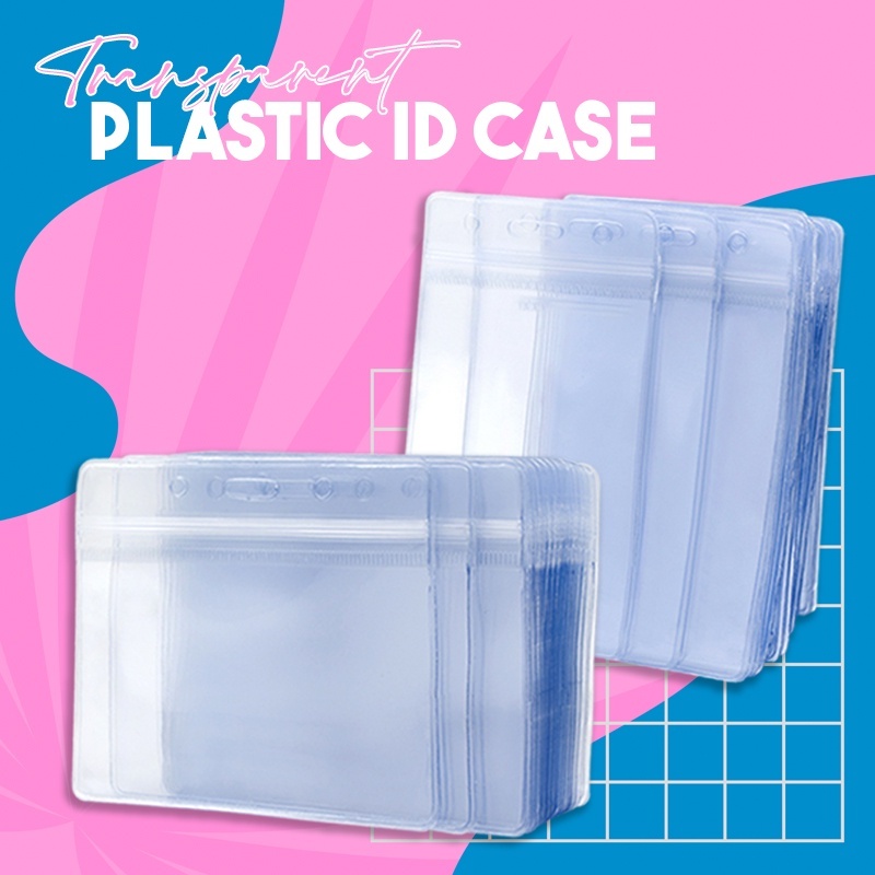 Plastic ID Case Transparent Waterproof / ID Holder / ID Protector school office supplies