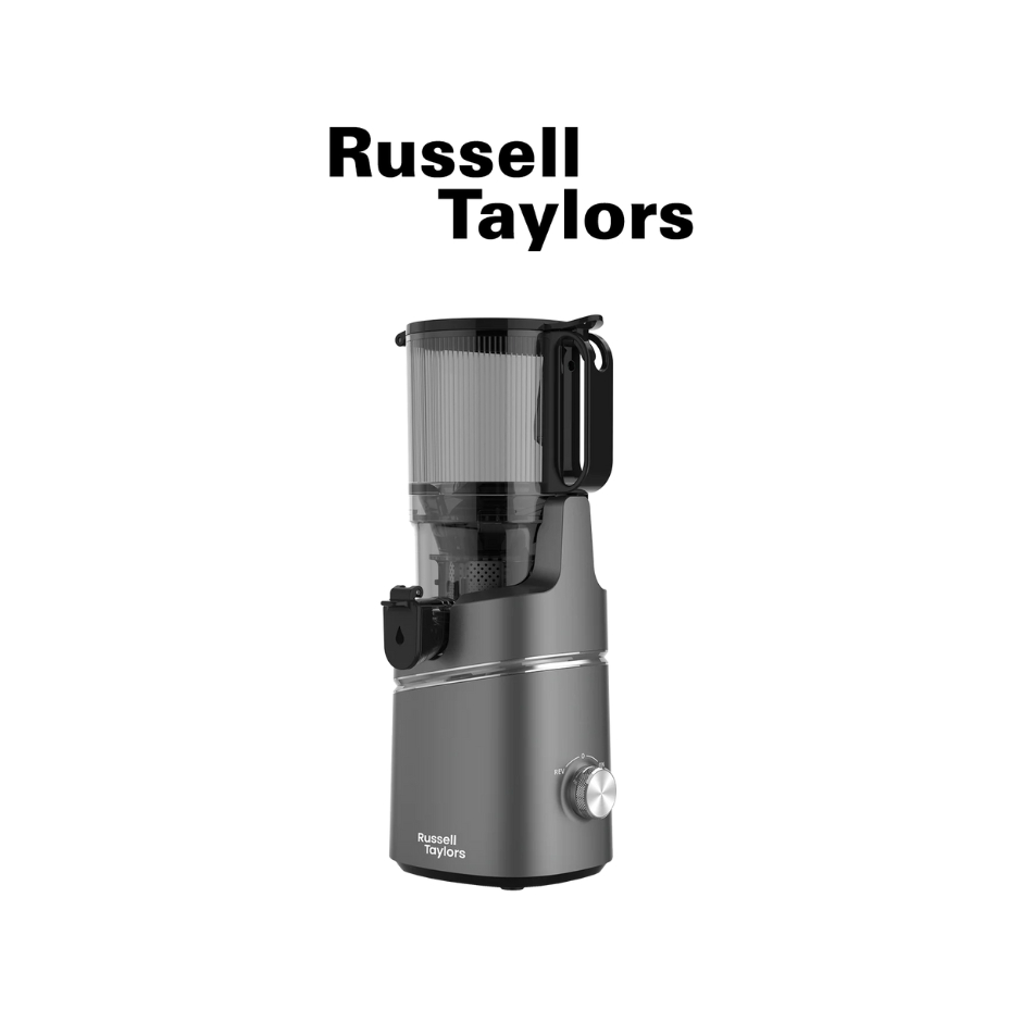 Russell Taylors Masticating Cold Press Slow Juicer with 130mm Wide Feeding Tube | SJ3