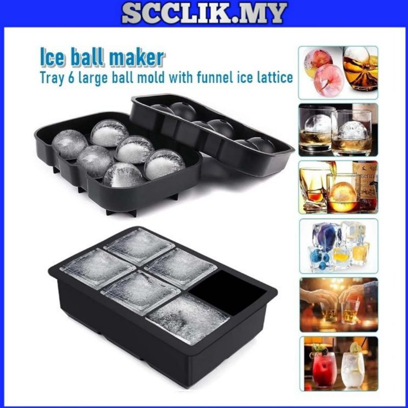 Bekas Buat Ais Batu, Acuan Ais Batu, Bekas Air Batu Silikon, Acuan Ais, Ais Cube Tray, Bekas Buat Air Batu