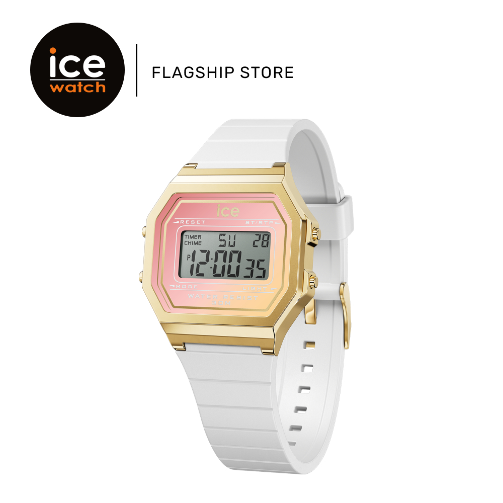 Ice-Watch ICE Digit Retro - White Dreamscape [022716] | Silicone | Casual