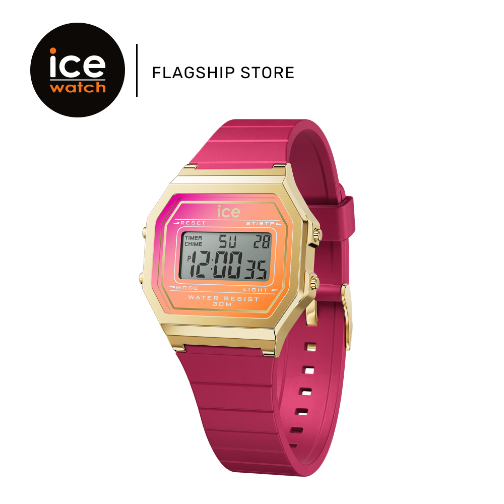 Ice-Watch ICE Digit Retro - Fuschia Sunkissed [022719] | Silicone | Casual