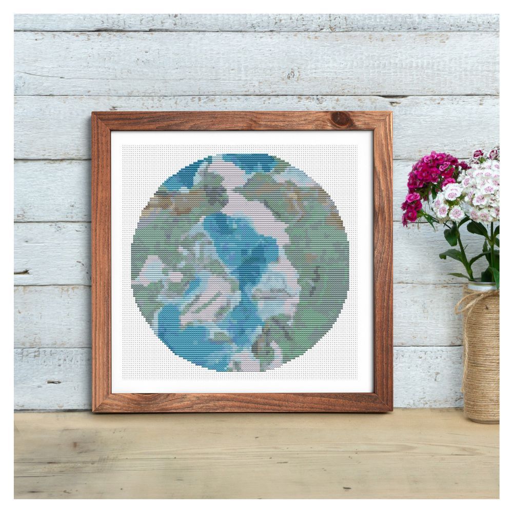 The Arctic Ocean Cross Stitch Kit