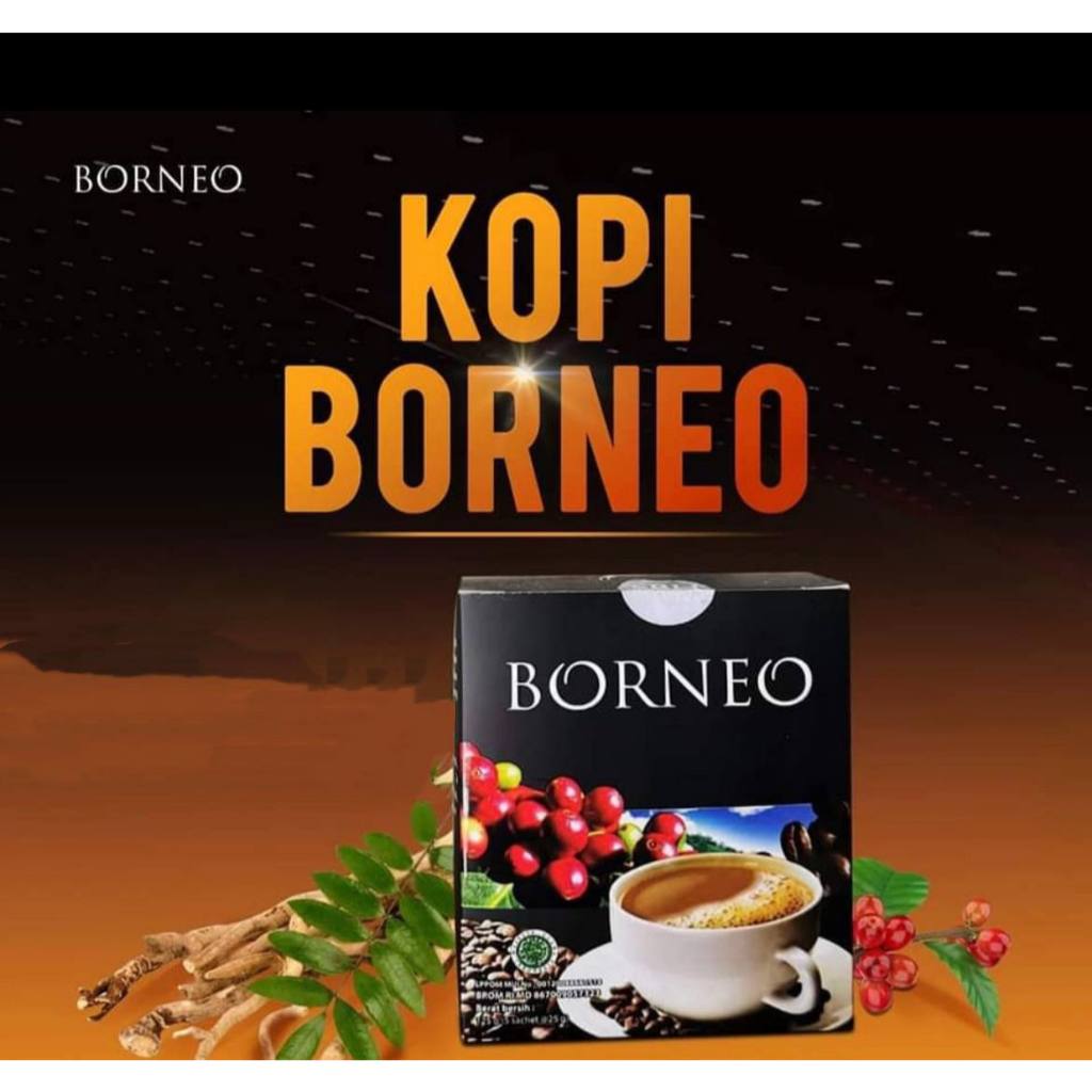 Borneo Pake Kopi Tongkat Ali Borneo (1 Sachets)