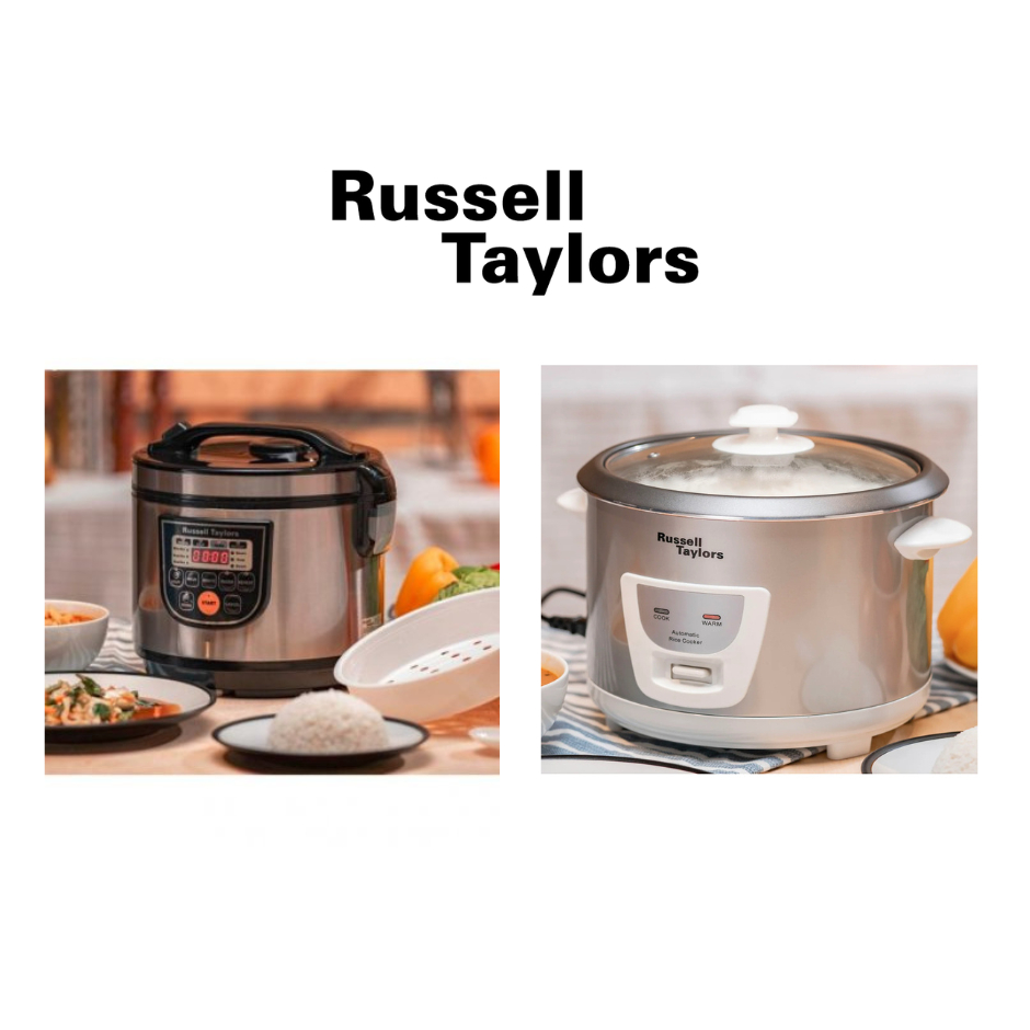 Russell Taylors Conventional Rice Cooker Steam Rack Included (1.8L) ERC-18 / Steam Rack Included (1.8L) ERC-30