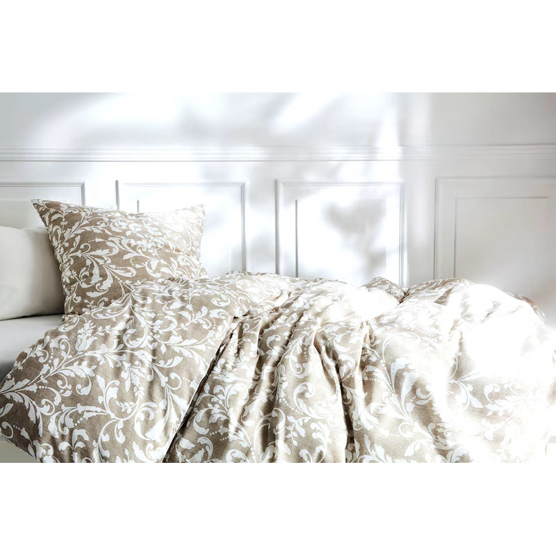 VARBRACKA 100% Cotton Muji Bedding Set Flower Design Duvet Cover Set cadar Katil