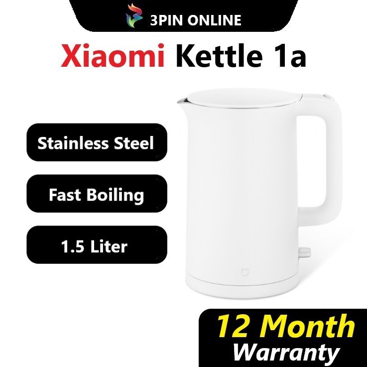 Xiaomi Mi Mijia 1.5L 1A Water Fast Boil Kettle Electric Jug 304 Stainless Steel Kettle Kattle 1A Electric Mijia Cerek