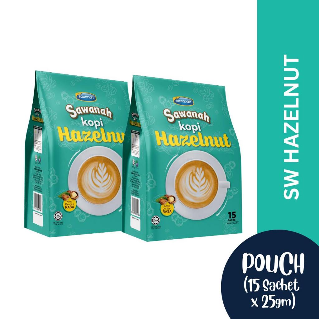 Kombo Sawanah Hazelnut Coffee (15s x 2 pack)