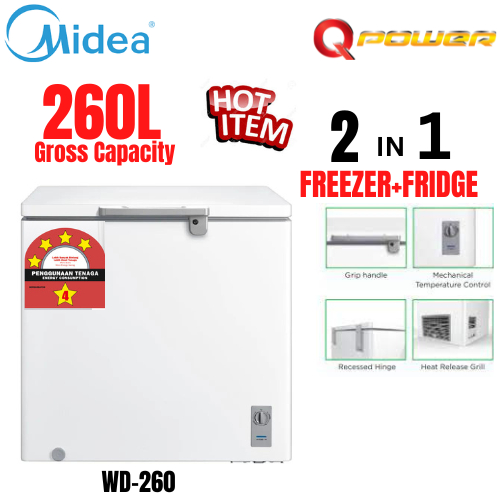 SAVE 4.0 PAHANG/ KELANTAN / TERRENGGANU  Haier/Midea  Chest Freezer HCF-246M/WD-260 /200L/260L