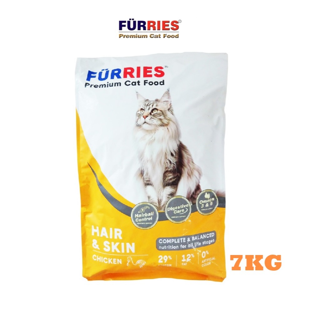 FURRIES Dry Cat Food - Chicken(7Kg) Makanan Kucing - Ayam