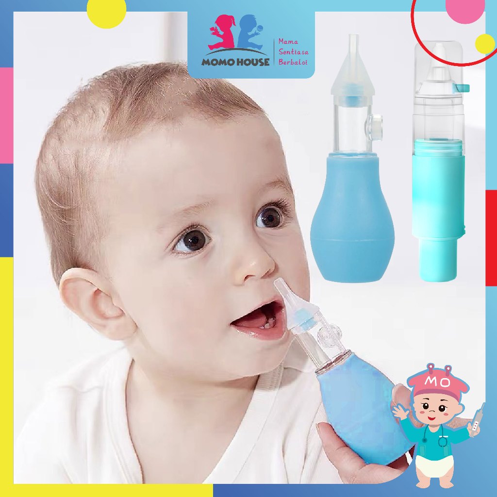 Manual Silicone Nasal Aspirator Infant Nasal Suction Device Nose Cleaning Tool Safety Nose Cleaner Baby Health Care