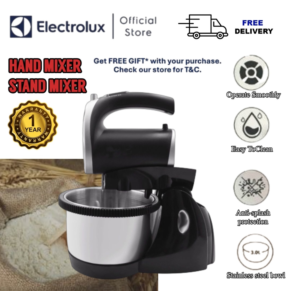 Electrolux Hand Mixer Cake Beater Electric Stand Mixer cake maker flour mixer Tepung Kacau