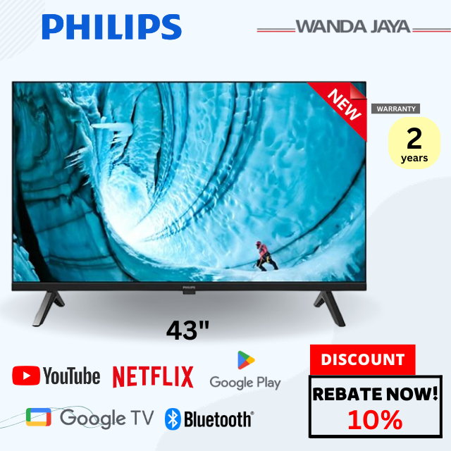 Philips TV Digital Full / Google TV HD LED TV 32PHT5678 43PHT6509