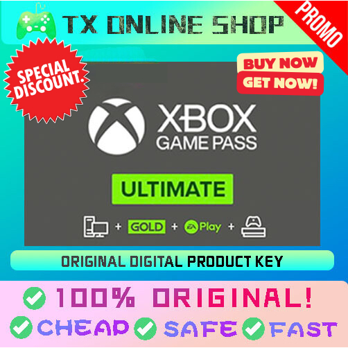 Xbox Game Pass Ultimate + Cloud Gaming + EA Play + PC+ Xbox One + Xbox Series X|S Original Game