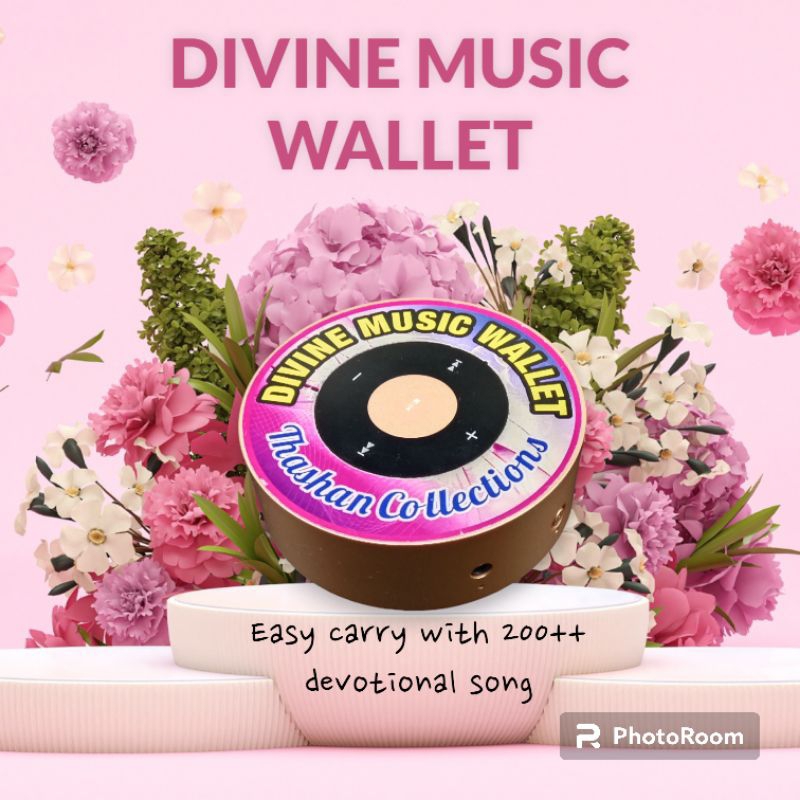 DIVINE MUSIC WALLET - 300 ++ Mantra & Devotional Song (WARRANTY PRODUCT)