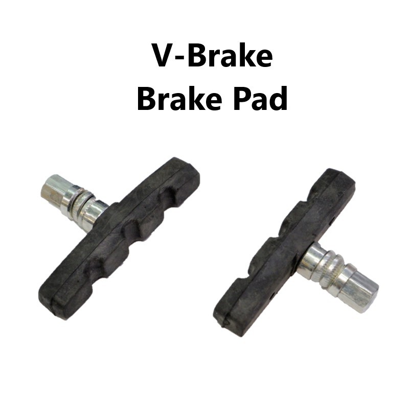 [READY STOCK]MTB V Brake Pads Shoes/V BRAKE SHOES/Bicycle Caliper V Brake Shoe Basikal Getah Brek