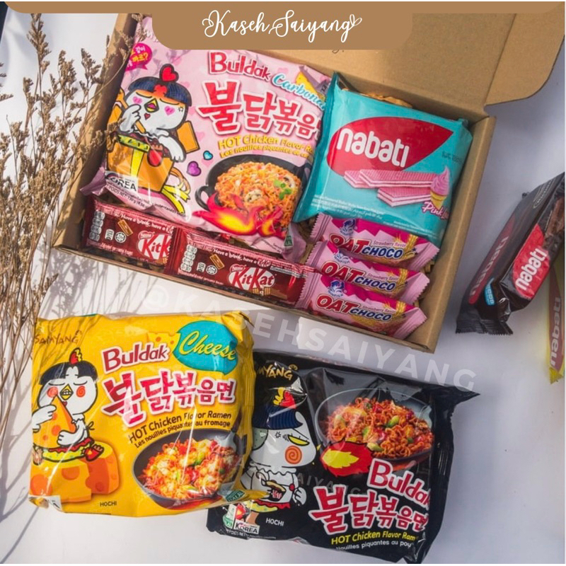 Ship 24h Surprise Gift Box Samyang Ramen Colour Edition Ready Stock Happy Birthday Anniversary Im Sorry Get Well soon