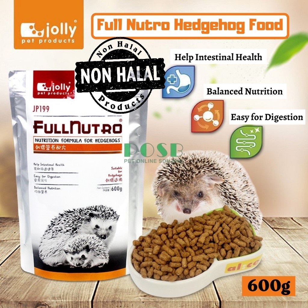 Jolly Full Nutro Hedgehog Food 600g / Makanan Landak (JP199) (NON-HALAL Product)