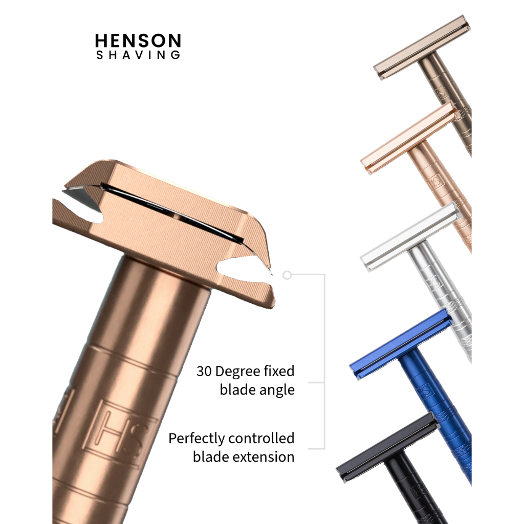 Henson Shaving (Mild / Medium ) AL13 V3 Safety Razor From Canada