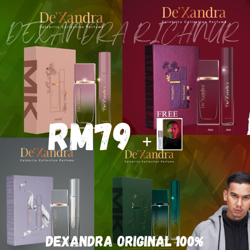 DeXandra Celebrity MK him, MK her, Rico Rinaldi, Bella Astillah Original DeXandra 100%