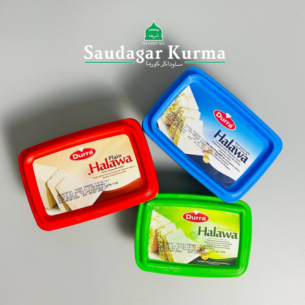 DURRA HALAWA / MANISAN HALWA SUSU UNTA  / DURRA HALWA PISTACHIO 200G & 350G / DURRA HALWA PLAIN 350G