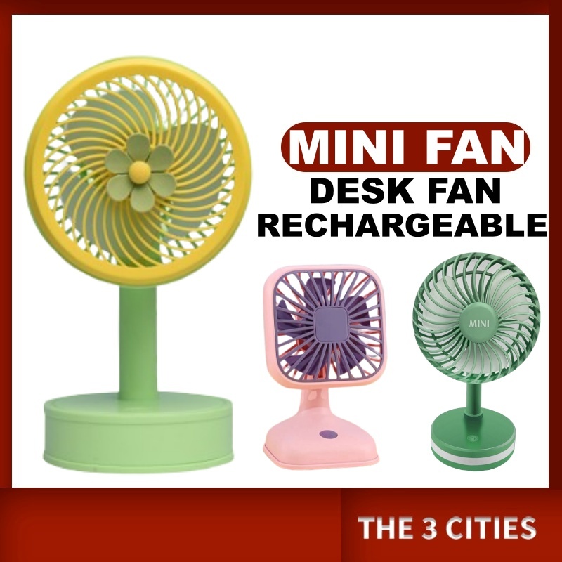 KIPAS MINI TYX-9118 / YS -2256C Desk Fan USB Fan Mini Fan Rechargeable Fan Table Fan Kipas Angin Mini Kipas Mini USB