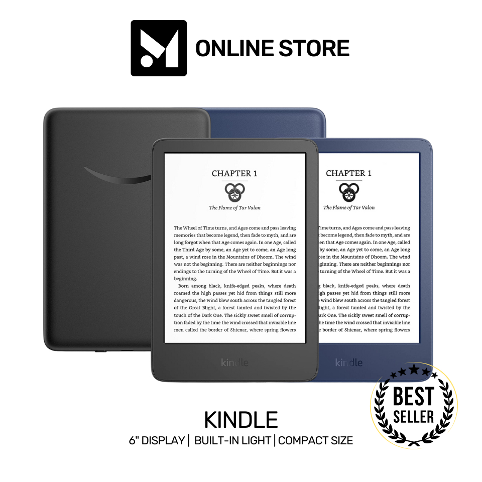 Kindle 11th Gen(2022) 16GB Storage With a Built-in Front Light