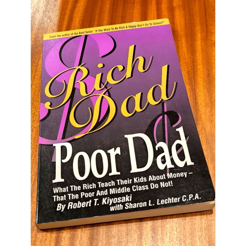 Rich Dad Poor Dad Money Self Help Personal Finance Book By Robert T Kiyosaki