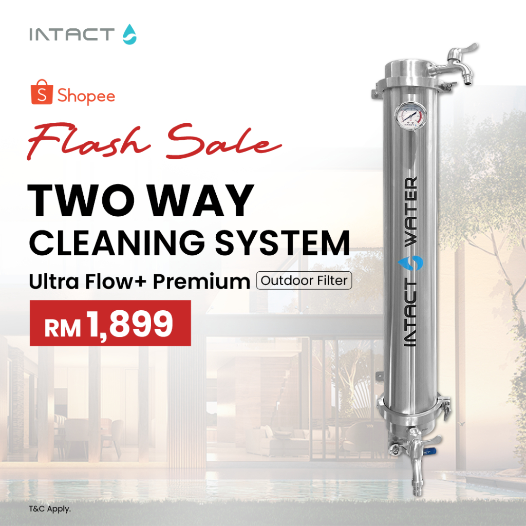 Intact Water Ultra Series Flow+ Premium Outdoor Water Purifier Filter / Penapis Air Luar Rumah