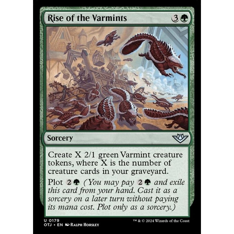 Magic the Gathering - Rise of the Varmints (OTJ)