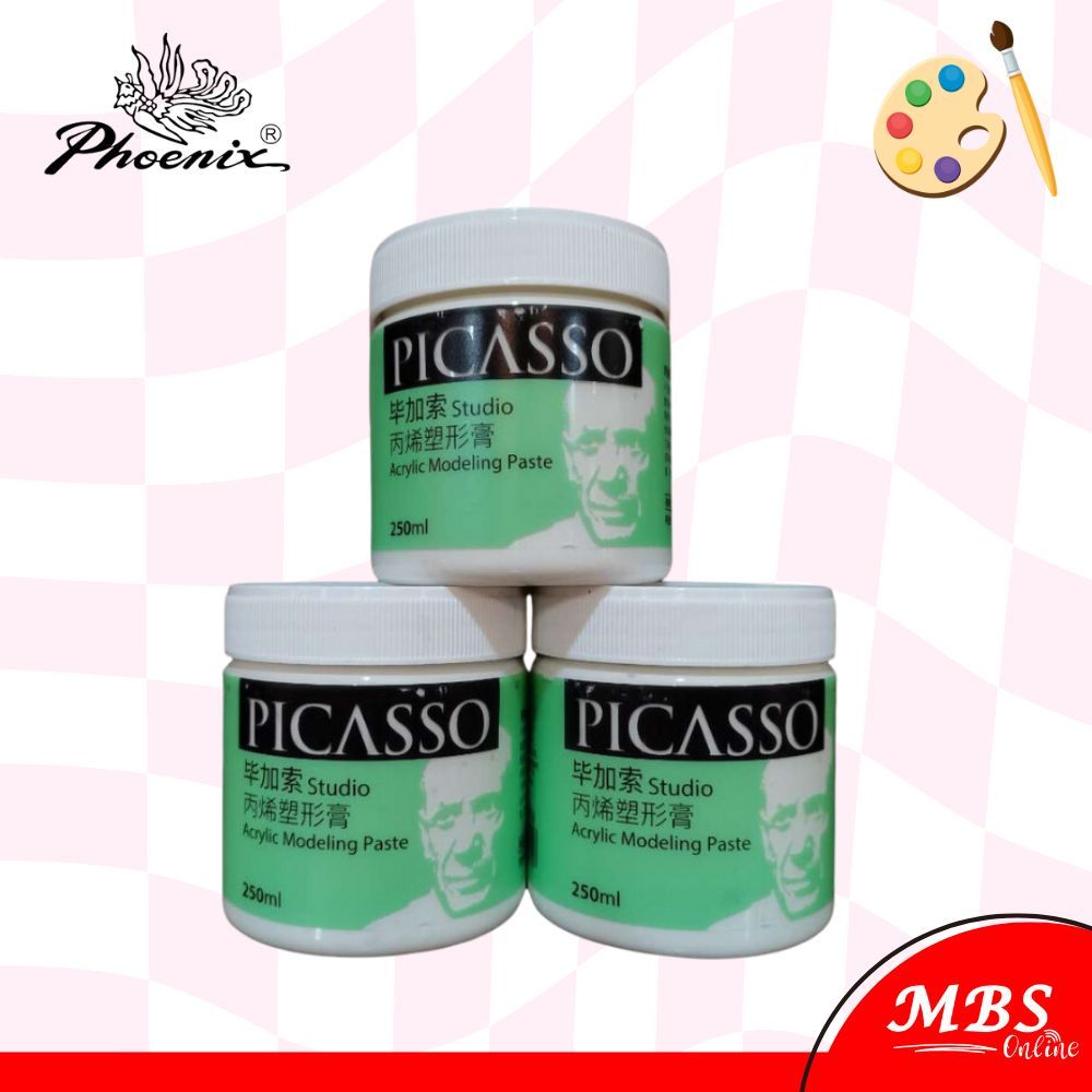 Picasso Studio Acrylic Modelling Paste for Painting - 250ml