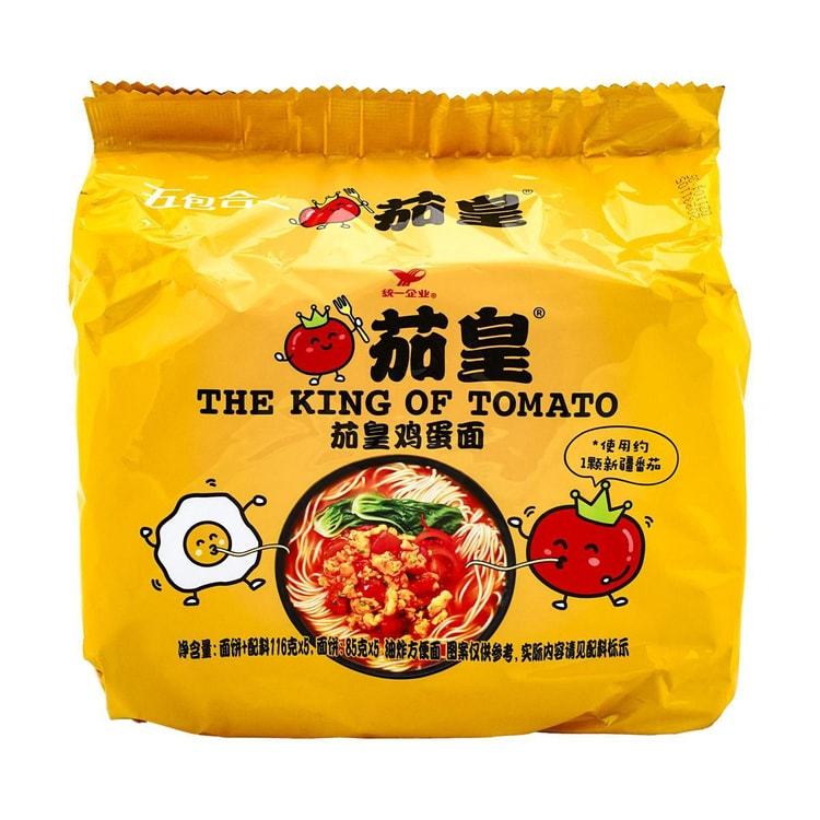 The King of Tomato noodle 统一茄皇 - 番茄西红柿方便面