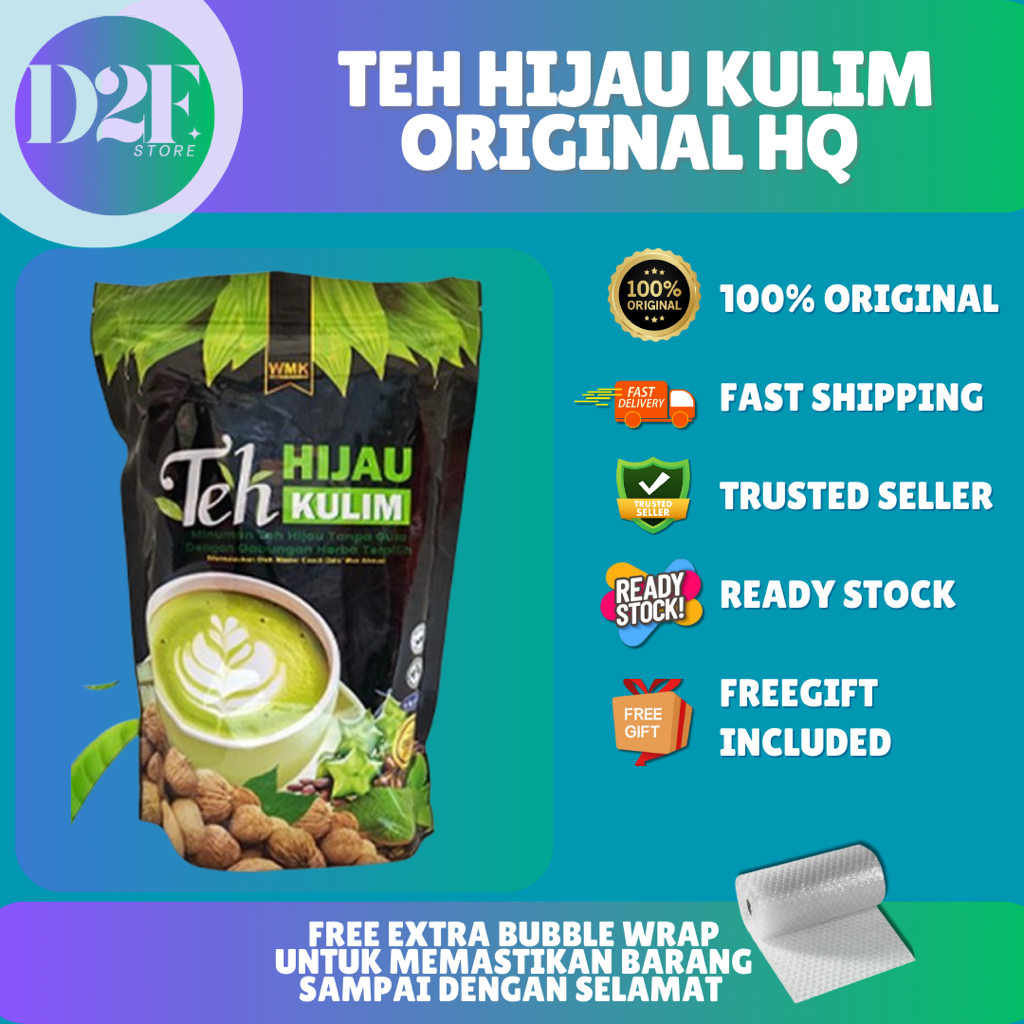 (FAST SHIPPING) TEH HIJAU KULIM ORIGINAL HQ