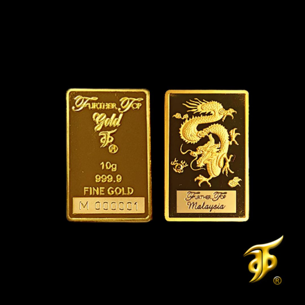 FURTHER TOP 999.9 Gold Bar ( 10g / 20g / 50g )&hellip;
