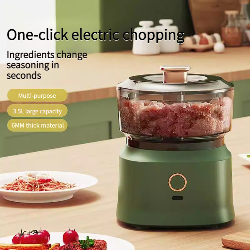 Multifunction Food Processor Cordless Meat Blender Electric Garlic Chopper Baby Food Processor Kitchen Mixer多功能料理机 辅食搅拌机