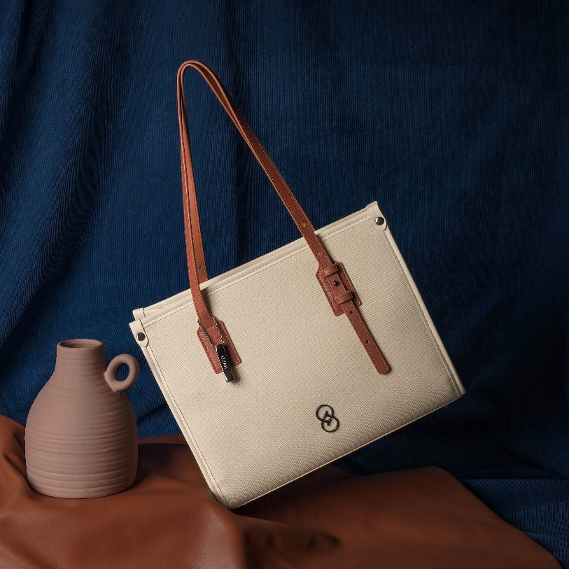 JOVI GIANNA Bag - Premium Canvas with Genuine Leather