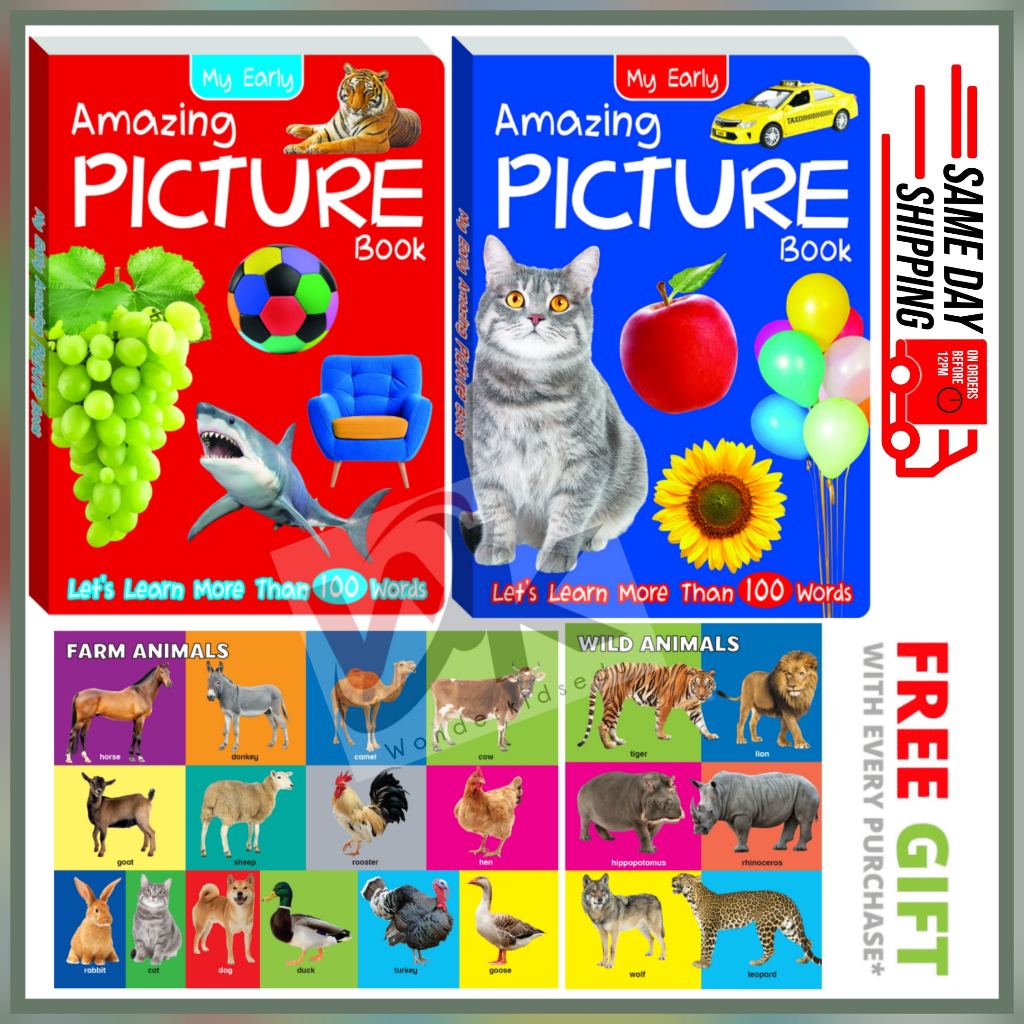 My Early Amazing Picture Book For Kids | Preschool | Educational Book | Buku Bergambar Kanak Kanak | Early Learning