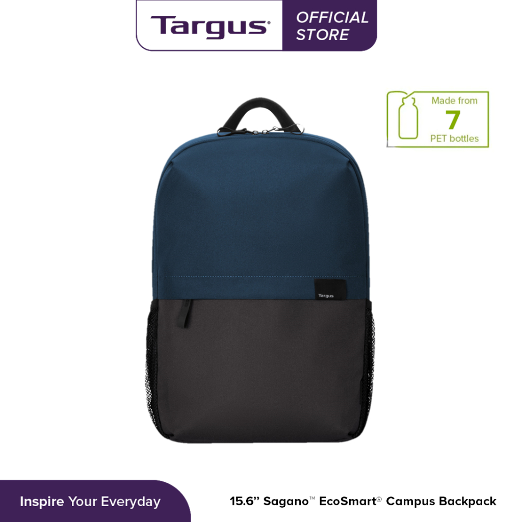 TBB63602 - TARGUS 15.6 INCH SAGANO ECOSMART® TRAVEL BACKPACK (BLUE)