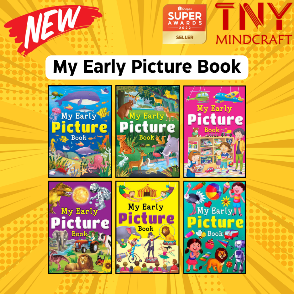 [TNY] MTM: My Early Picture Book / Kamus Bergambar Dictionary Hard Paper / Preschool Children Book