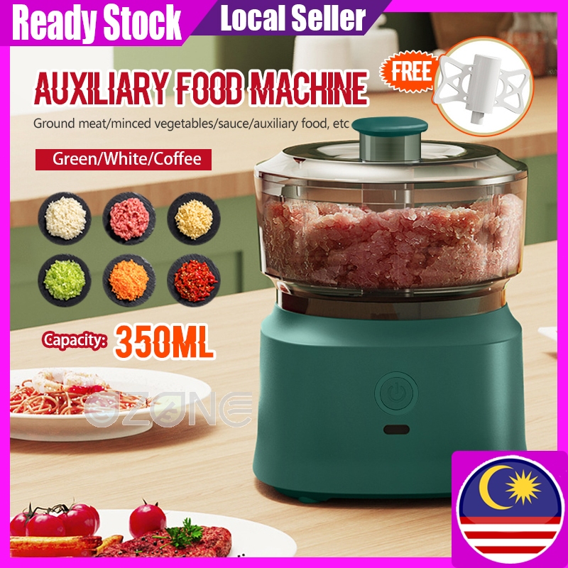 Multifunctional Food Processor Electric Meat Grinder Cordless Garlic Chopper Kitchen Blender Baby Food Maker