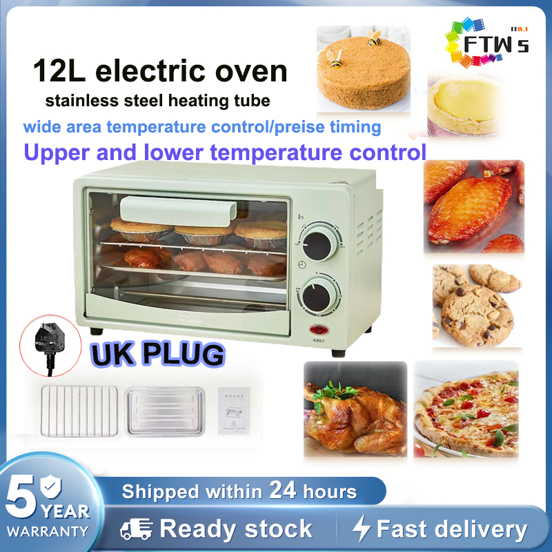 Mini Oven Air Fryer Toaster Timer Oil Free Roaster Breakfast Machine   2 layers  Household Appliances Kitchen oven