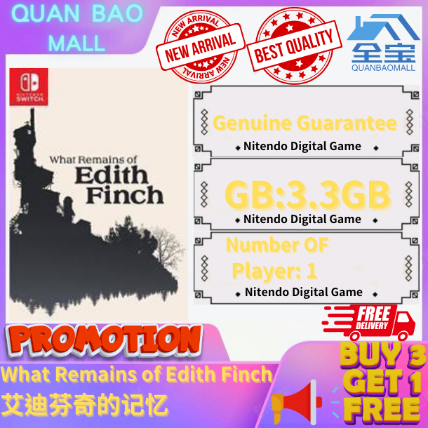 What Remains of Edith Finch 艾迪芬奇的记忆 (Nintendo switch) DigitalDownload