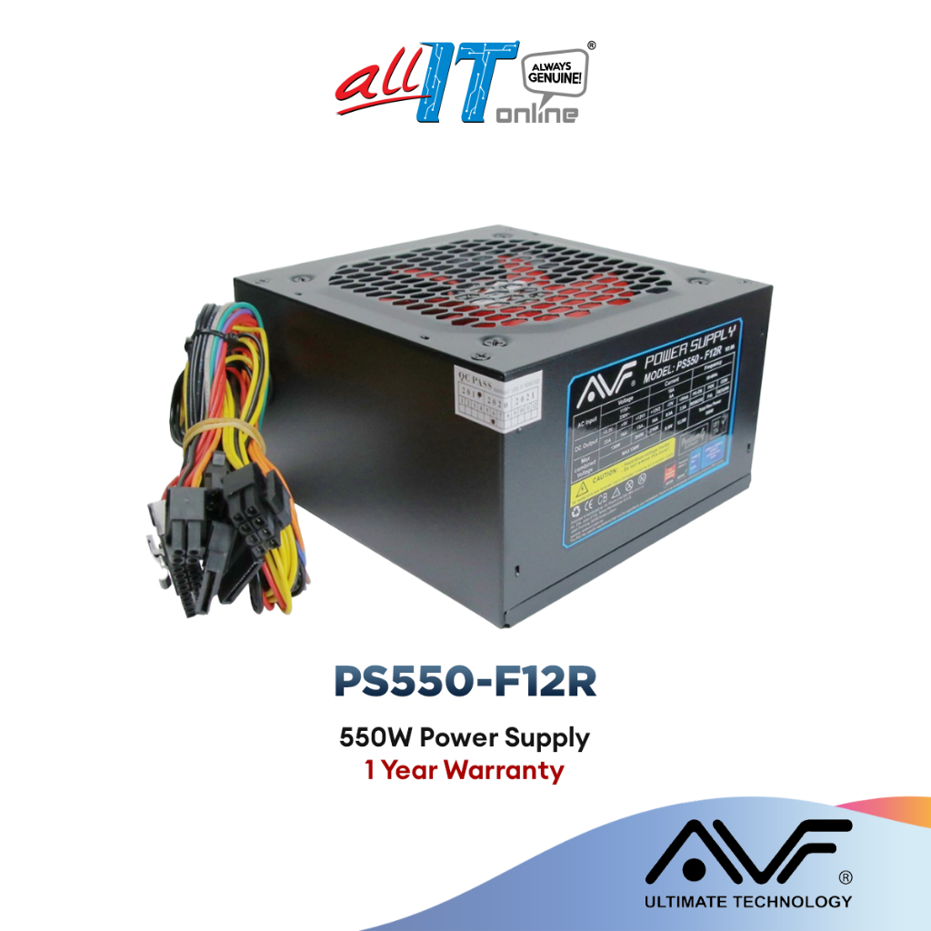 AVF Extreme Power 650W Power Supply