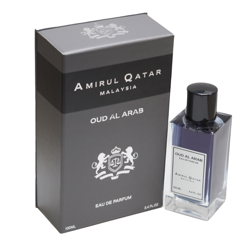 Oud Al Arab Perfume for unisex 100ml by Amirul Qatar Malaysia, Minyak Wangi Arab