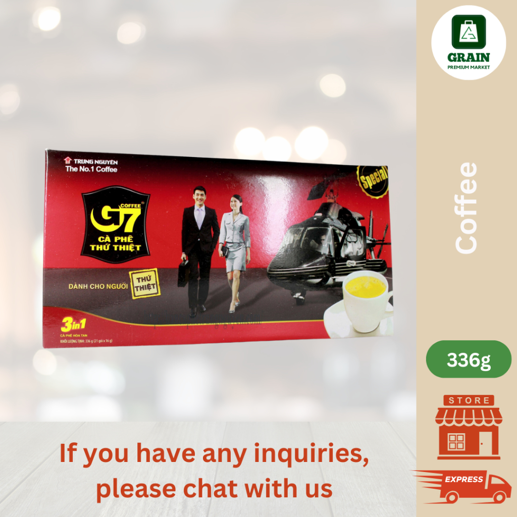 [Halal] G7 Vietnamese Coffee 3in1 - G7 Ca Phe Thu Thiet Trung Nguyen 3in1