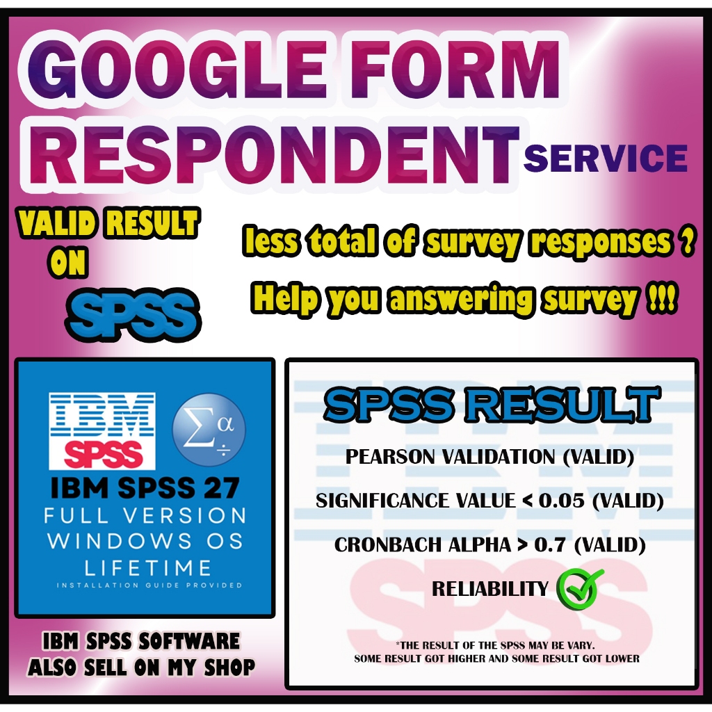 Google form respondent service survey google form responses murah