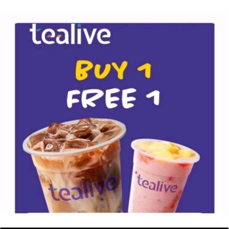 TEALIVE BUY 1 FREE 1EVOUCHER