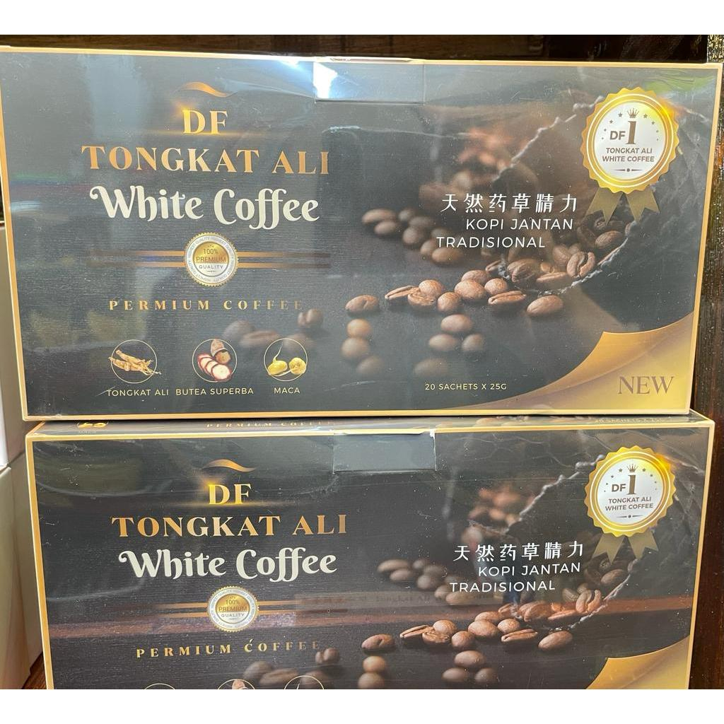 【Ready Stock】DF1 Tongkat Ali White Coffee 东革阿里白咖啡 25gx20 Sachets