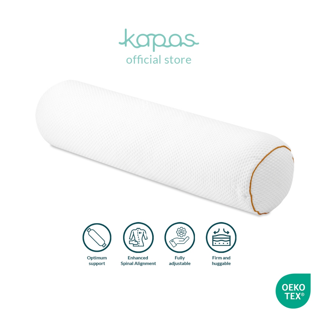 KAPAS LIVING | Craft© Bolster | Premium Microfiber | Adjustable | Option+ Cloudbamboo® Protector